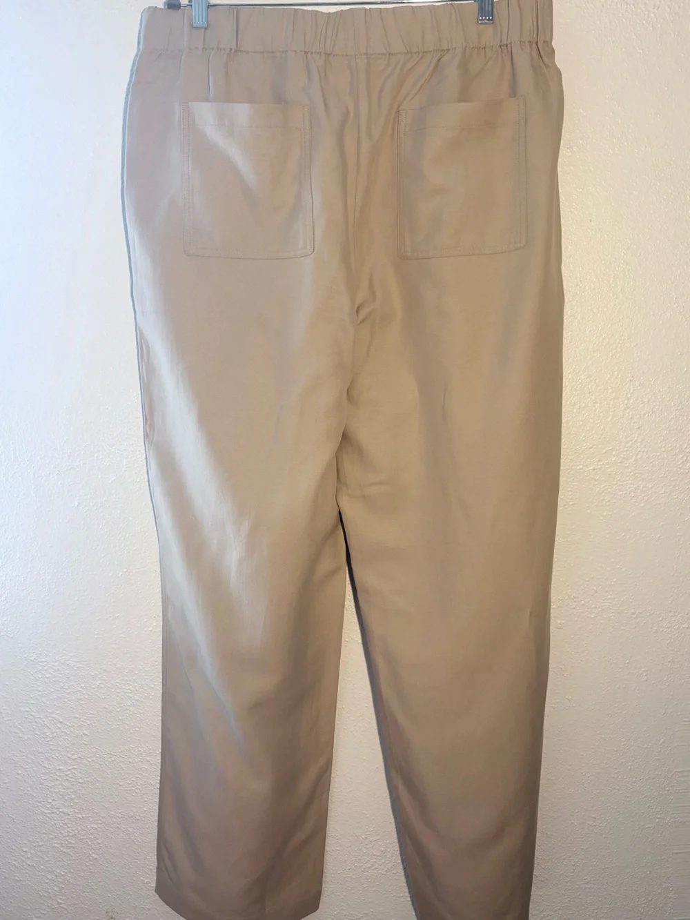 Banana Republic Pull On Linen Blend Beige Pants Size XL